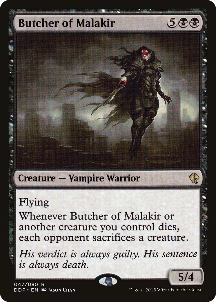 Butcher of Malakir (DDP-047) - Duel Decks: Zendikar vs. Eldrazi - Premium MTG Single from Wizards of the Coast - Just $0.08! Shop now at Game Crave Tournament Store