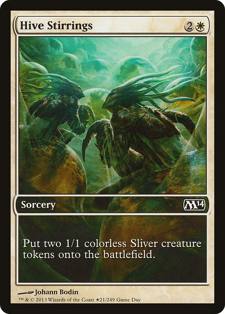 Hive Stirrings (PM14-21★) - Magic 2014 Promos - Premium MTG Single from Wizards of the Coast - Just $0.43! Shop now at Game Crave Tournament Store