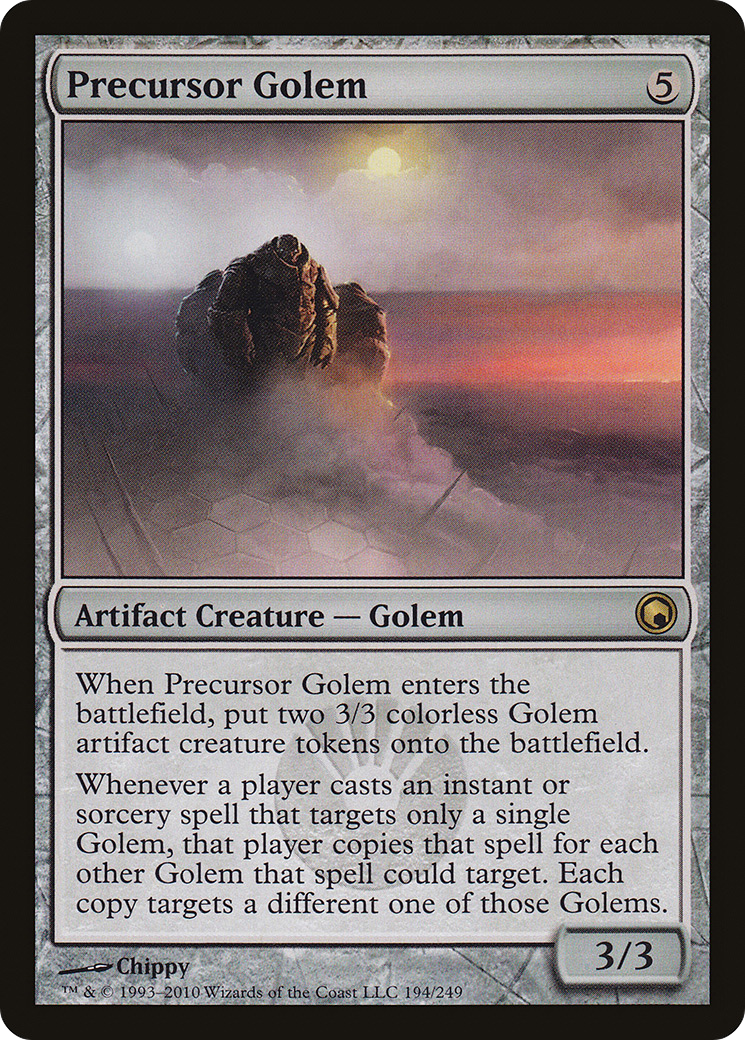 Precursor Golem (SOM-194) - Scars of Mirrodin Foil - Premium MTG Single from Wizards of the Coast - Just $0.90! Shop now at Game Crave Tournament Store