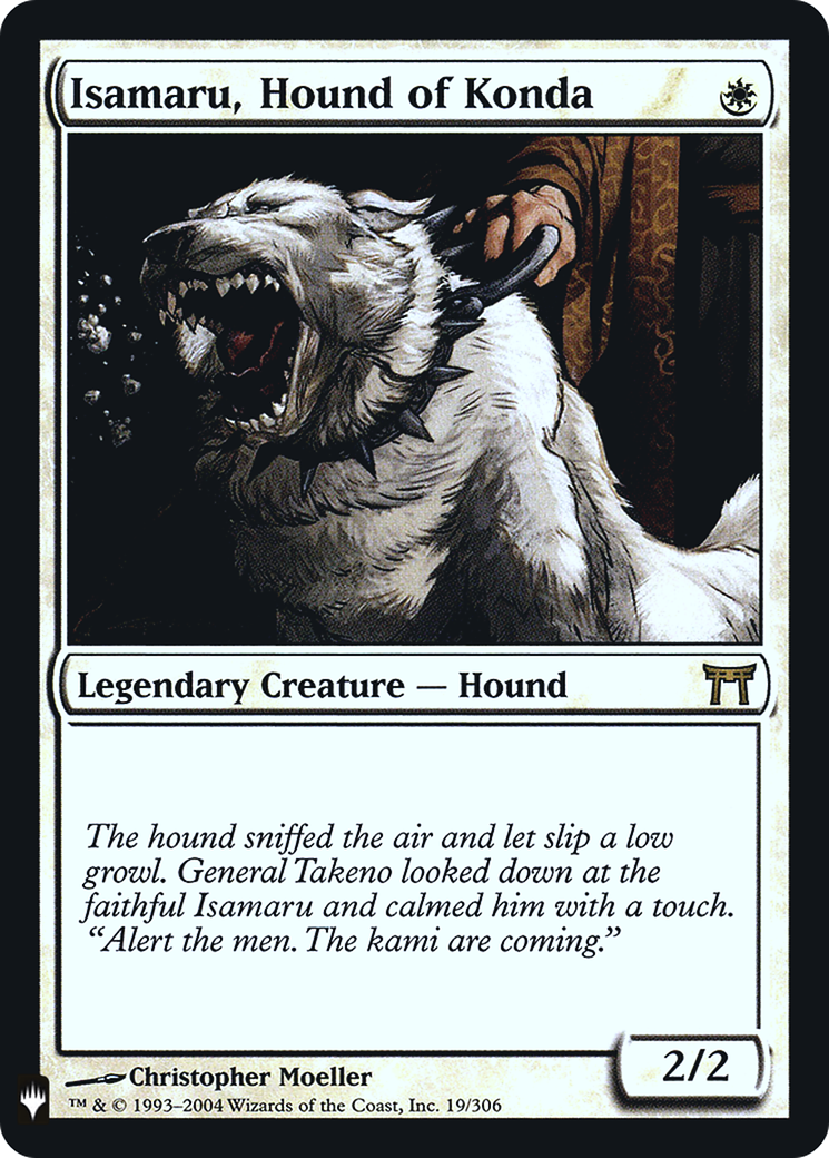 Isamaru, Hound of Konda (FMB1-007) - Mystery Booster Retail Edition Foils Foil - Premium MTG Single from Wizards of the Coast - Just $0.20! Shop now at Game Crave Tournament Store