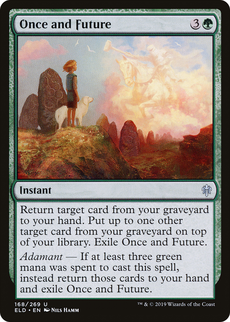 Once and Future (ELD-168) - Throne of Eldraine - Premium MTG Single from Wizards of the Coast - Just $0.25! Shop now at Game Crave Tournament Store