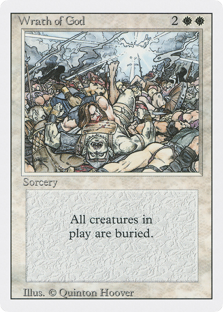 Wrath of God (3ED-046) - Revised Edition - Premium MTG Single from Wizards of the Coast - Just $10.54! Shop now at Game Crave Tournament Store