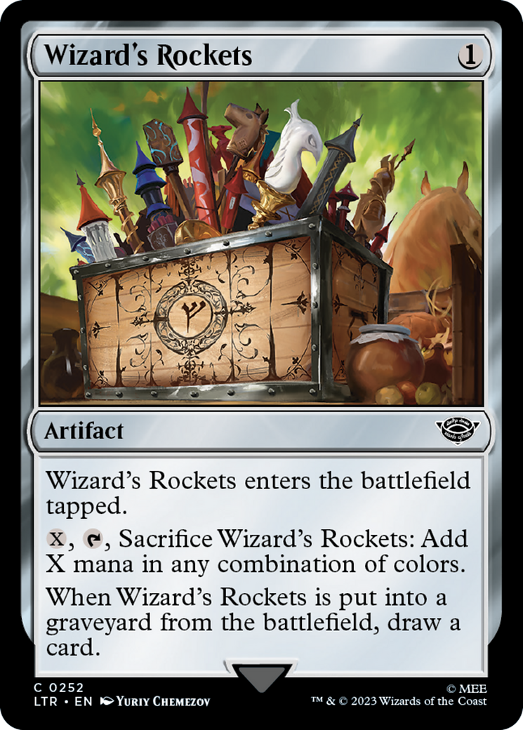 Wizard's Rockets (LTR-252) - The Lord of the Rings: Tales of Middle-earth - Premium MTG Single from Wizards of the Coast - Just $0.25! Shop now at Game Crave Tournament Store