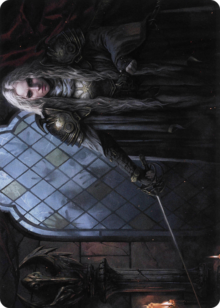 Thalia, Guardian of Thraben // Thalia, Guardian of Thraben (AVOW-018) - Crimson Vow Art Series (Borderless) Foil - Premium MTG Single from Wizards of the Coast - Just $0! Shop now at Game Crave Tournament Store