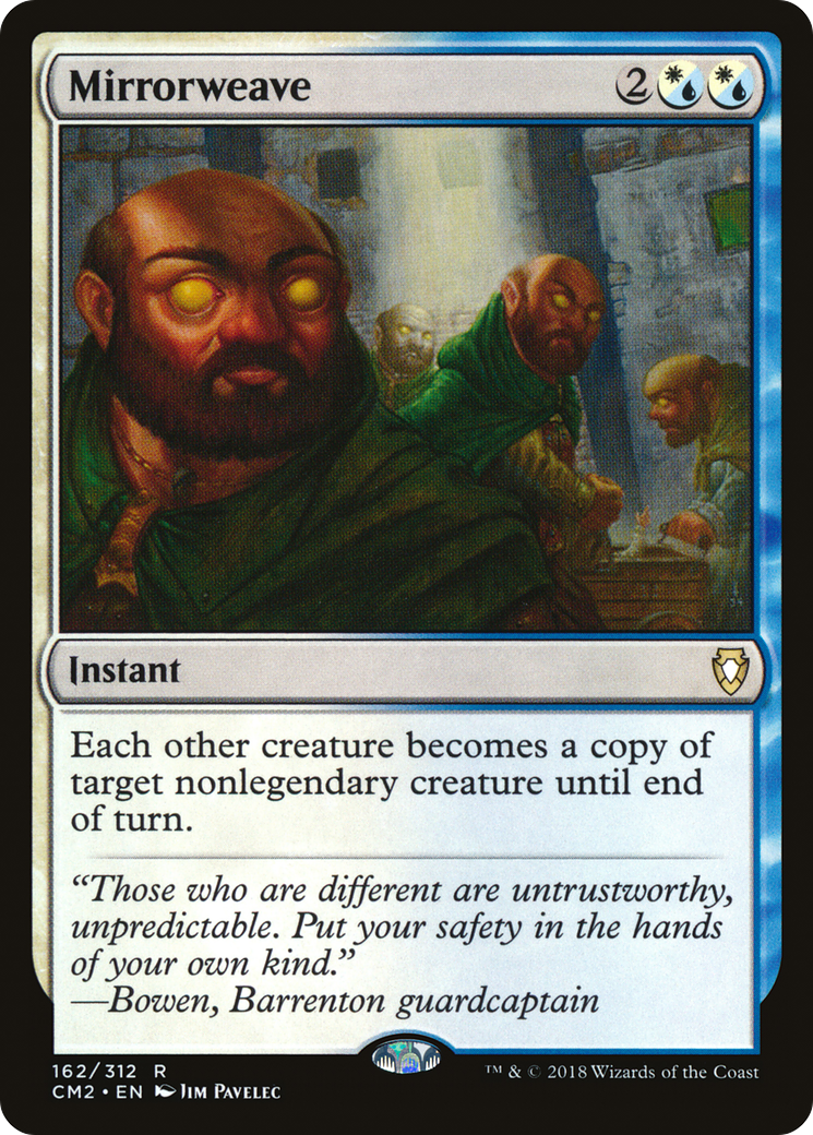 Mirrorweave (CM2-162) - Commander Anthology Volume II - Premium MTG Single from Wizards of the Coast - Just $0.90! Shop now at Game Crave Tournament Store