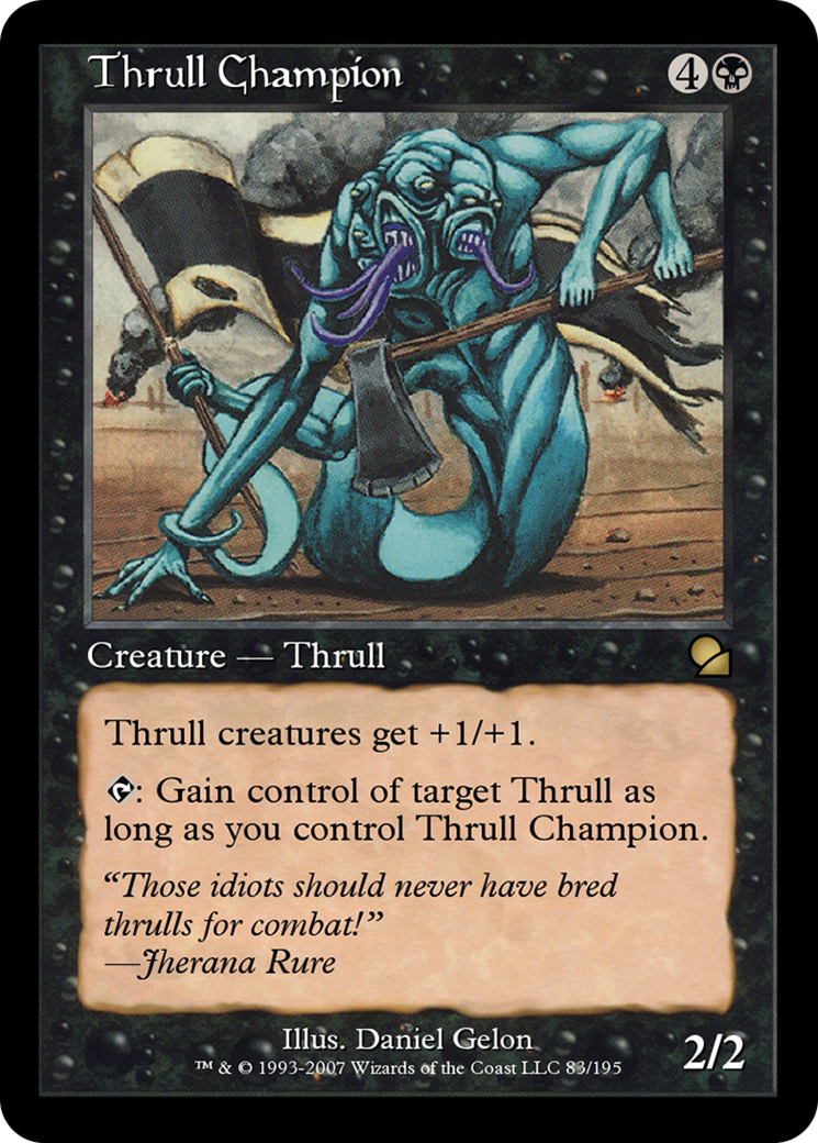 Thrull Champion (ME1-083) - Masters Edition - Premium MTG Single from Wizards of the Coast - Just $0! Shop now at Game Crave Tournament Store