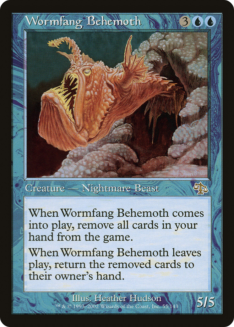 Wormfang Behemoth (JUD-055) - Judgment - Premium MTG Single from Wizards of the Coast - Just $0.08! Shop now at Game Crave Tournament Store