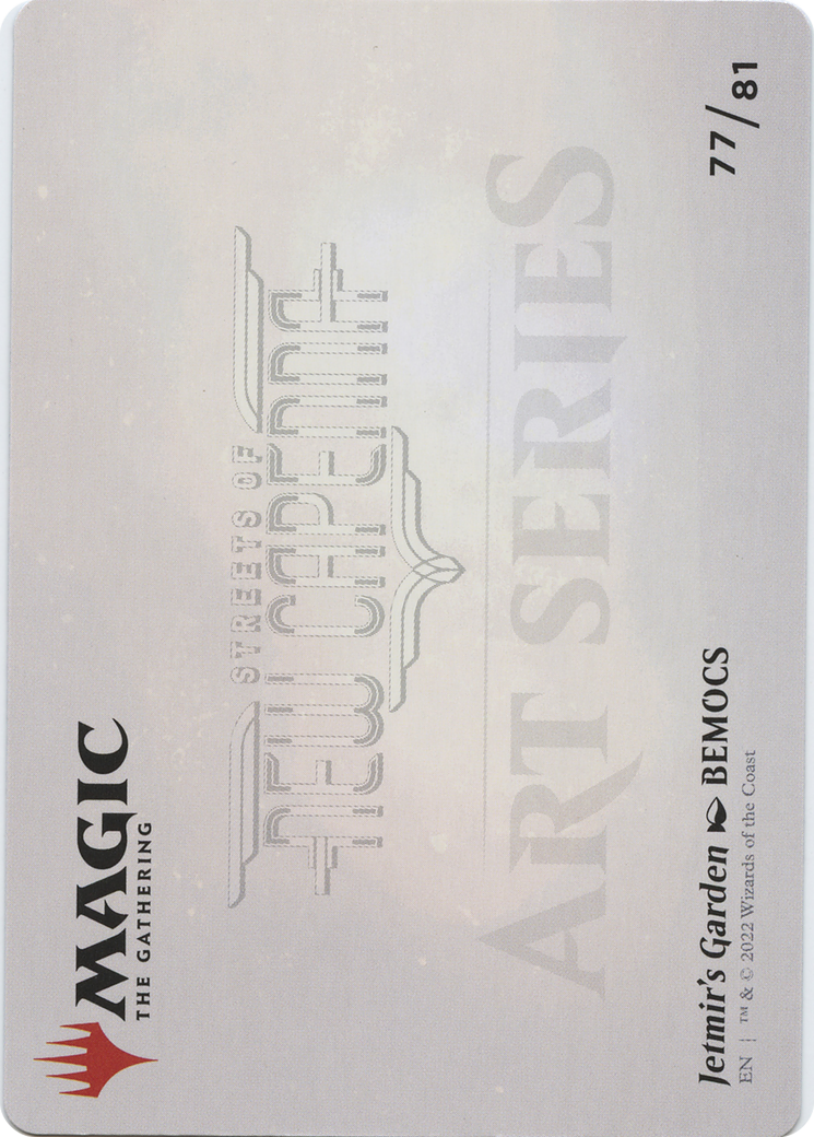 Jetmir's Garden // Jetmir's Garden (ASNC-077) - New Capenna Art Series (Borderless) - Premium MTG Single from Wizards of the Coast - Just $0! Shop now at Game Crave Tournament Store