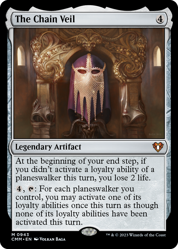 The Chain Veil (CMM-943) - Commander Masters - Premium MTG Single from Wizards of the Coast - Just $3.48! Shop now at Game Crave Tournament Store