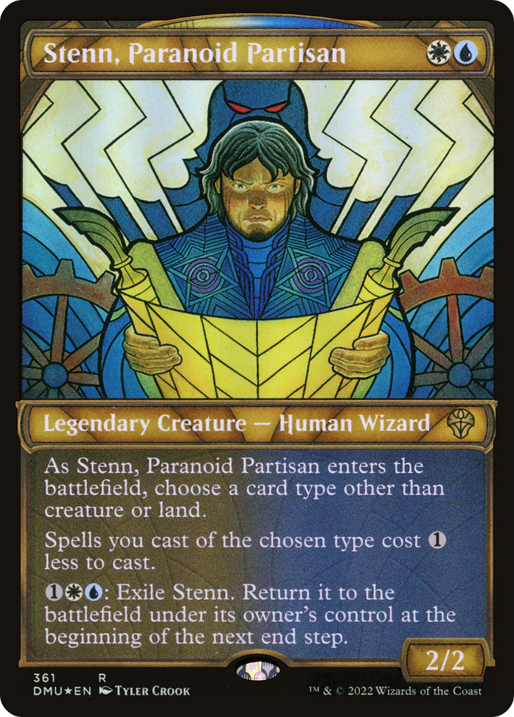 Stenn, Paranoid Partisan (DMU-361) - Dominaria United: (Showcase) Foil - Premium MTG Single from Wizards of the Coast - Just $0.08! Shop now at Game Crave Tournament Store