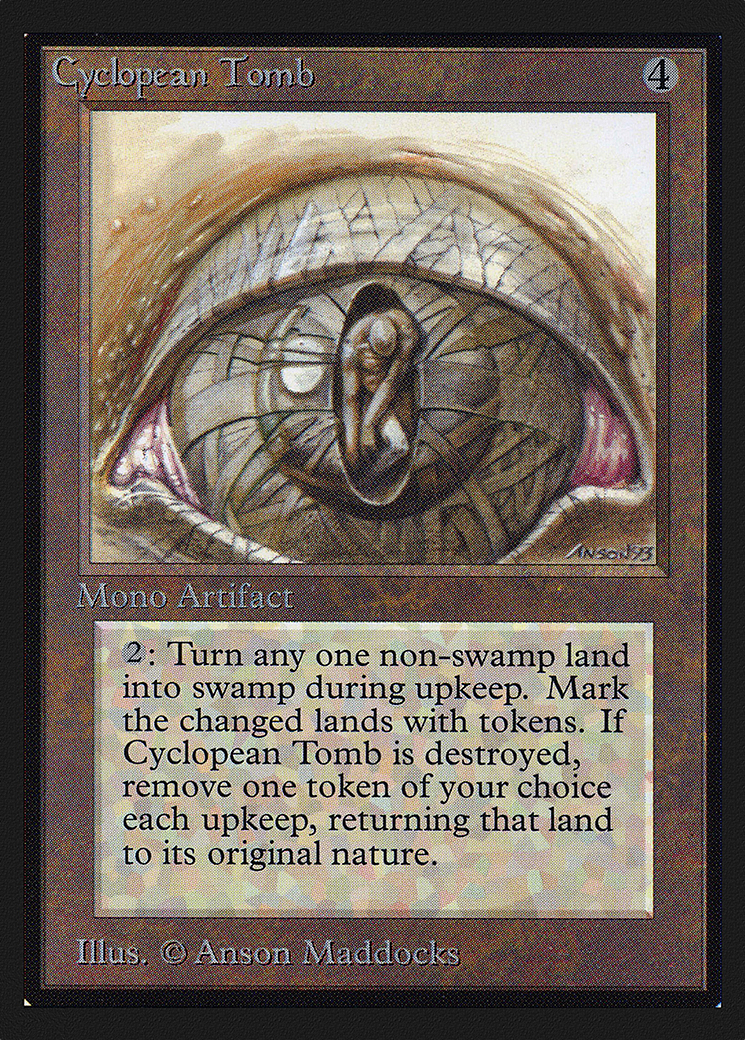 Cyclopean Tomb (CEI-241) - Intl. Collectors' Edition - Premium MTG Single from Wizards of the Coast - Just $13.08! Shop now at Game Crave Tournament Store
