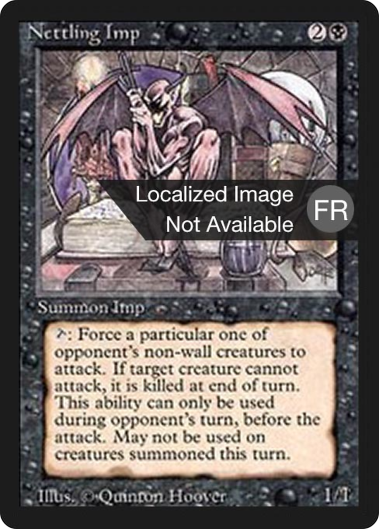 Nettling Imp (FBB-119) - Foreign Black Border - Premium MTG Single from Wizards of the Coast - Just $1.40! Shop now at Game Crave Tournament Store