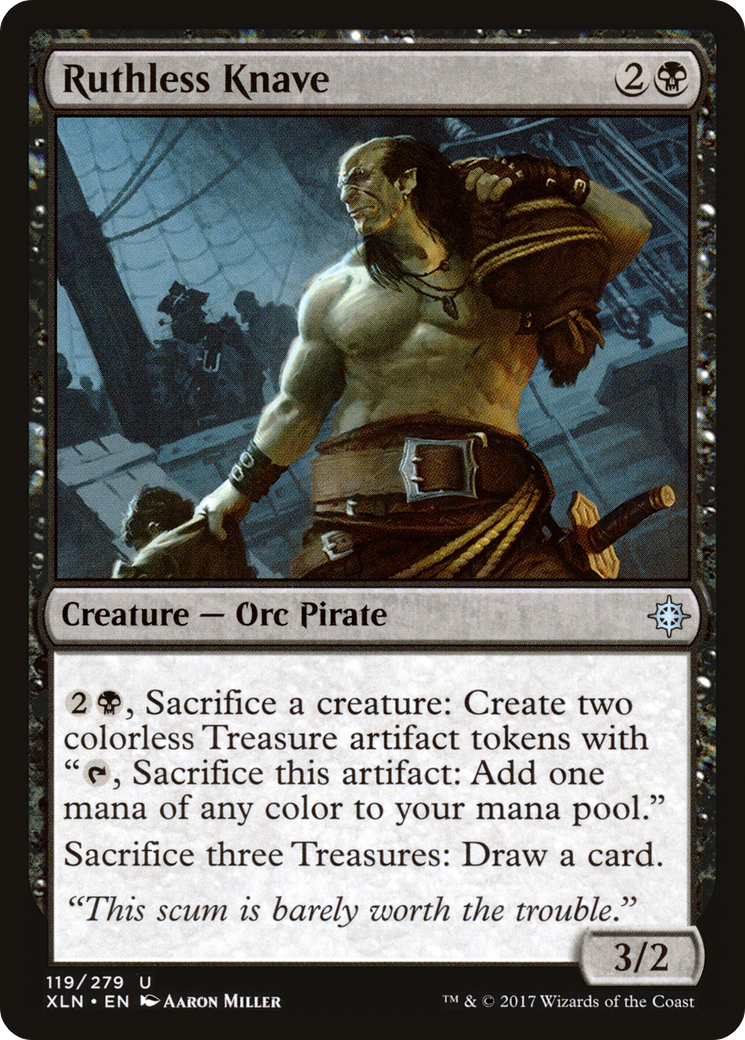Ruthless Knave (XLN-119) - Ixalan - Premium MTG Single from Wizards of the Coast - Just $0.13! Shop now at Game Crave Tournament Store