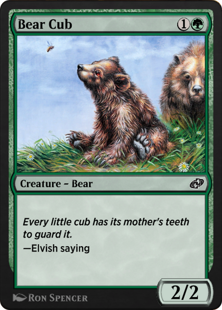 Bear Cub (J21-546) - Jumpstart: Historic Horizons - Premium MTG Single from Wizards of the Coast - Just $0! Shop now at Game Crave Tournament Store