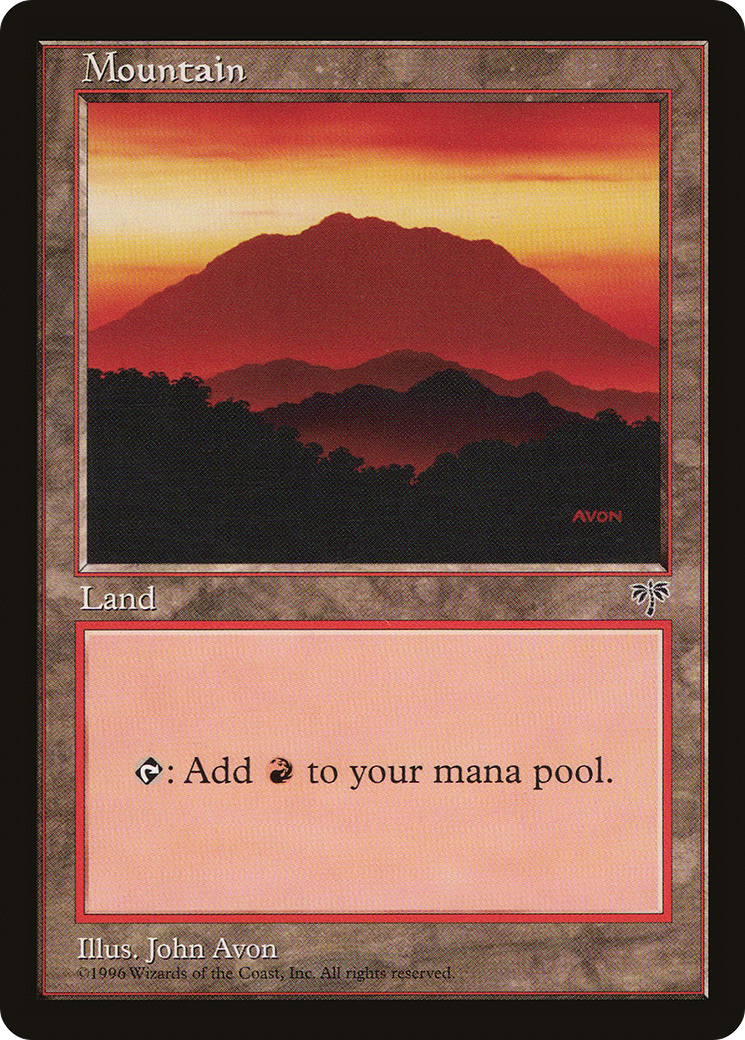 Mountain (MIR-346) - Mirage - Premium MTG Single from Wizards of the Coast - Just $0.49! Shop now at Game Crave Tournament Store