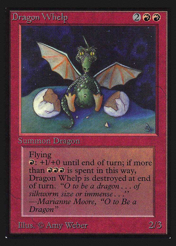 Dragon Whelp (CEI-142) - Intl. Collectors' Edition - Premium MTG Single from Wizards of the Coast - Just $2.27! Shop now at Game Crave Tournament Store