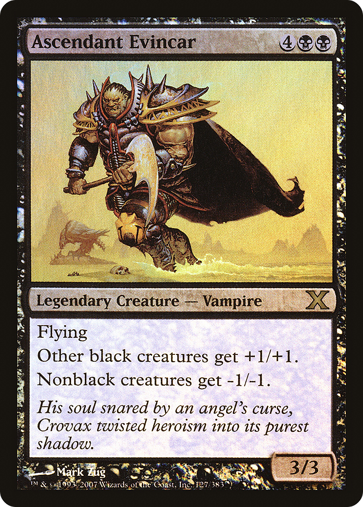 Ascendant Evincar (10E-127★) - Tenth Edition Foil - Premium MTG Single from Wizards of the Coast - Just $2.88! Shop now at Game Crave Tournament Store