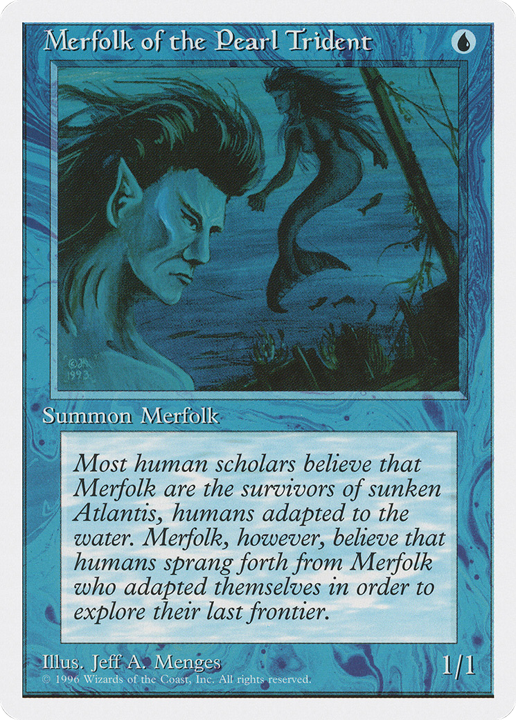 Merfolk of the Pearl Trident (ITP-010) - Introductory Two-Player Set - Premium MTG Single from Wizards of the Coast - Just $0.60! Shop now at Game Crave Tournament Store