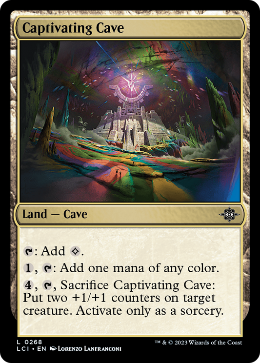 Captivating Cave (LCI-268) - The Lost Caverns of Ixalan - Premium MTG Single from Wizards of the Coast - Just $0.08! Shop now at Game Crave Tournament Store