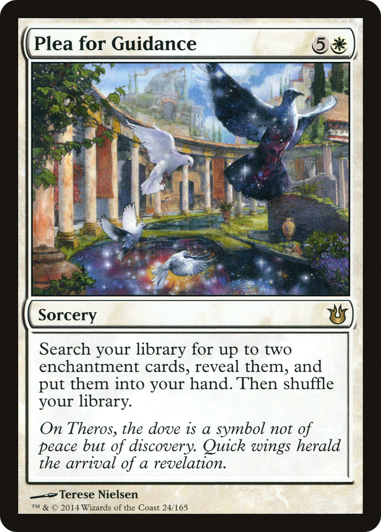 Plea for Guidance (BNG-024) - Born of the Gods Foil - Premium MTG Single from Wizards of the Coast - Just $2.01! Shop now at Game Crave Tournament Store