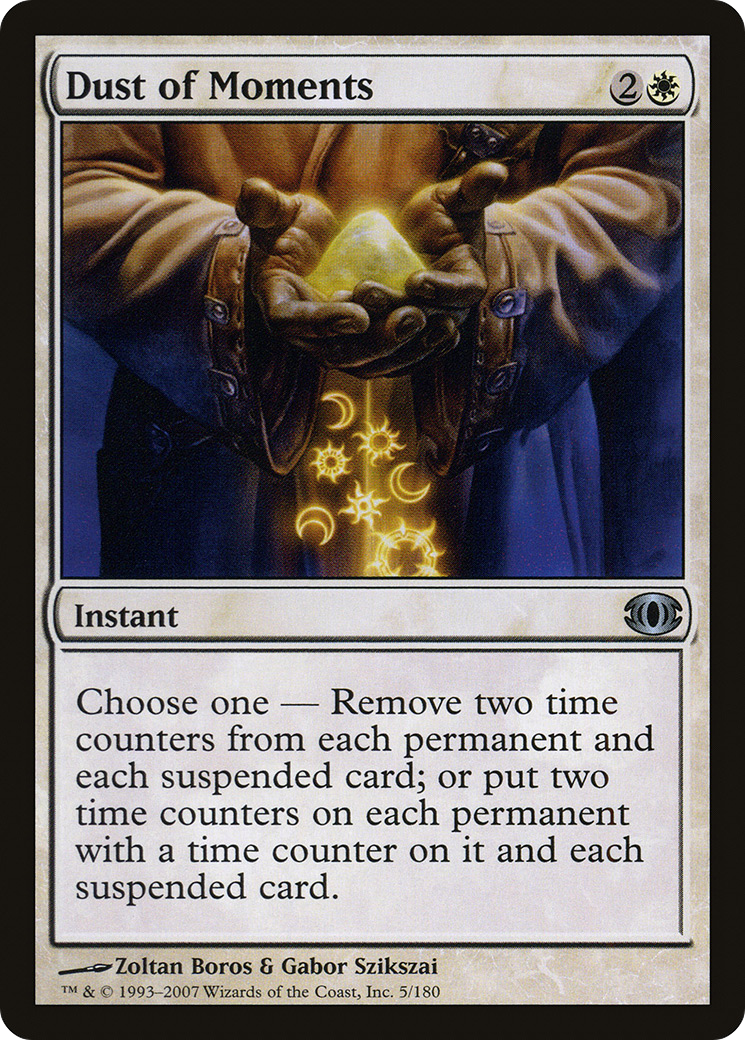 Dust of Moments (FUT-005) - Future Sight - Premium MTG Single from Wizards of the Coast - Just $0.10! Shop now at Game Crave Tournament Store