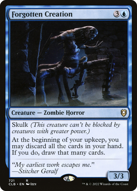 Forgotten Creation (CLB-721) - Commander Legends: Battle for Baldur's Gate - Premium MTG Single from Wizards of the Coast - Just $0.08! Shop now at Game Crave Tournament Store