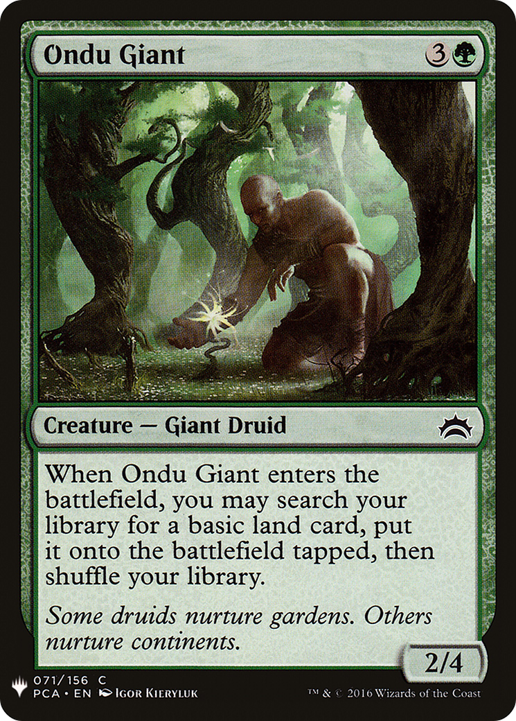 Ondu Giant (MB1-1283) - Mystery Booster - Premium MTG Single from Wizards of the Coast - Just $0.08! Shop now at Game Crave Tournament Store