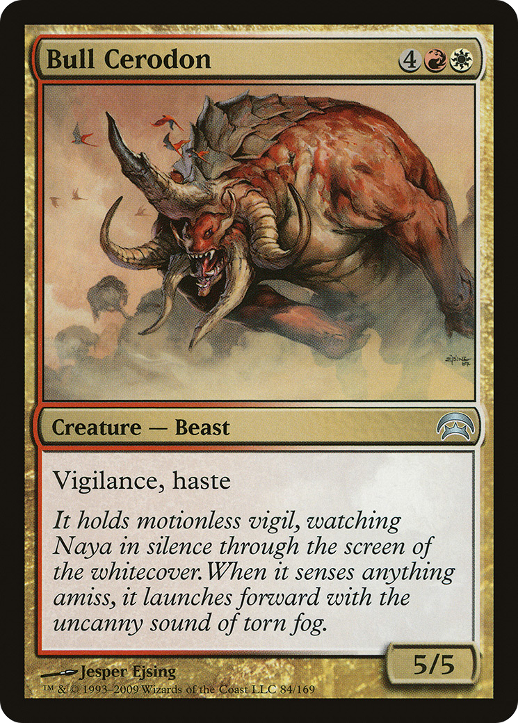 Bull Cerodon (HOP-084) - Planechase - Premium MTG Single from Wizards of the Coast - Just $0.08! Shop now at Game Crave Tournament Store