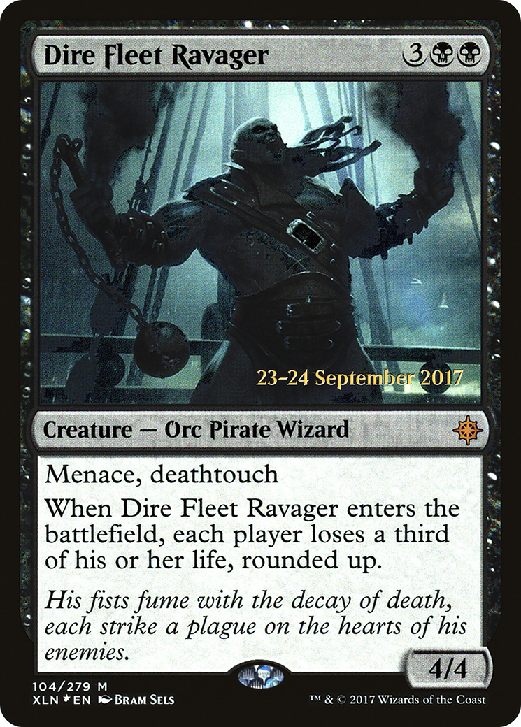 Dire Fleet Ravager (PXLN-104S) - Ixalan Promos Foil - Premium MTG Single from Wizards of the Coast - Just $0.79! Shop now at Game Crave Tournament Store