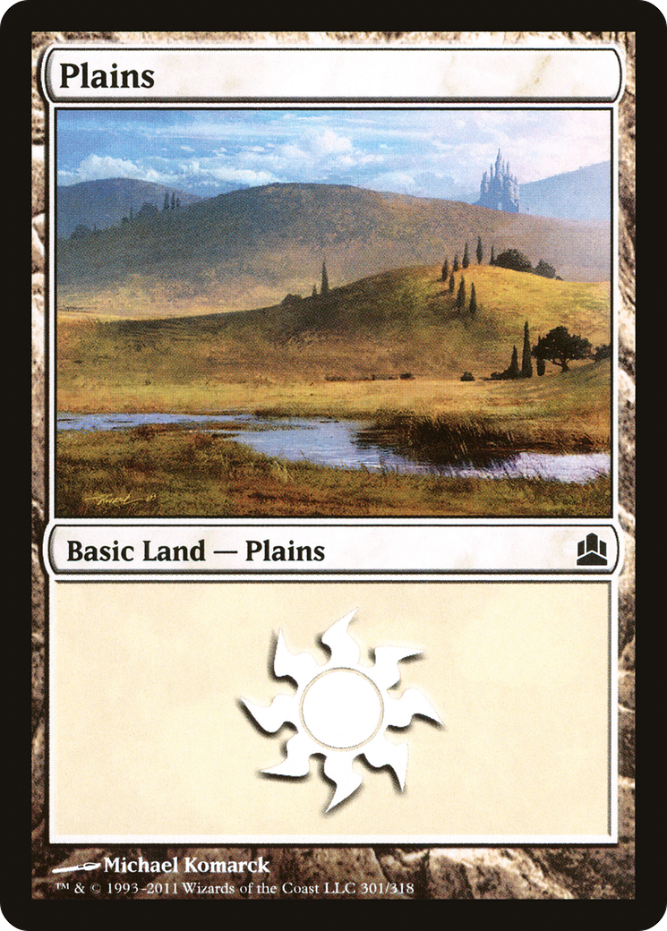 Plains (CMD-301) - Commander 2011 - Premium MTG Single from Wizards of the Coast - Just $0.08! Shop now at Game Crave Tournament Store