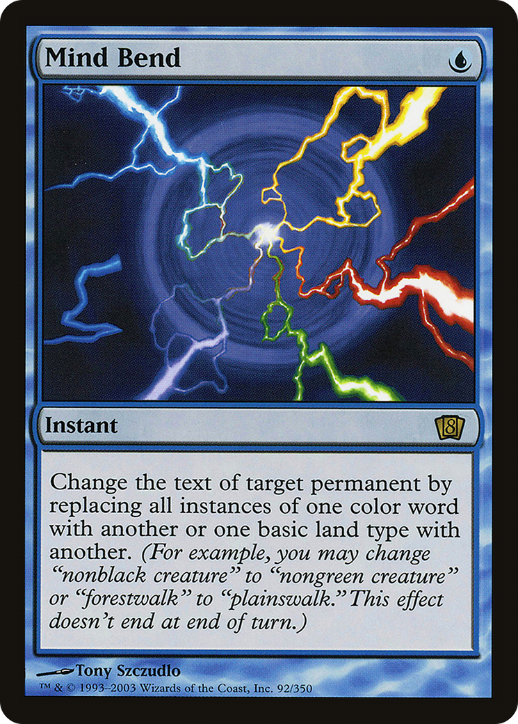 Mind Bend (8ED-92★) - Eighth Edition Foil - Premium MTG Single from Wizards of the Coast - Just $2.11! Shop now at Game Crave Tournament Store