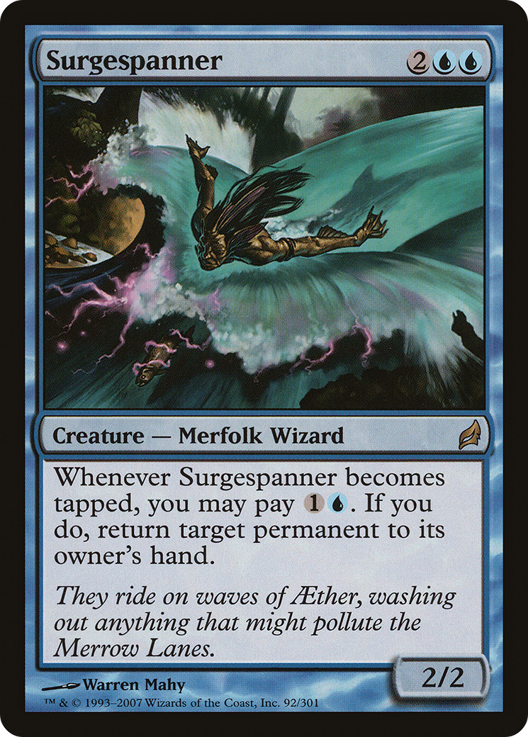 Surgespanner (LRW-092) - Lorwyn - Premium MTG Single from Wizards of the Coast - Just $0.45! Shop now at Game Crave Tournament Store
