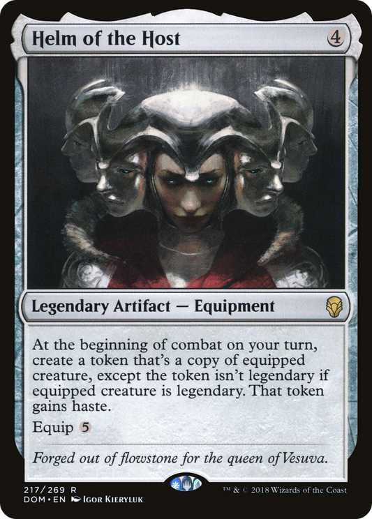 Helm of the Host (DOM-217) - Dominaria - Premium MTG Single from Wizards of the Coast - Just $6.86! Shop now at Game Crave Tournament Store