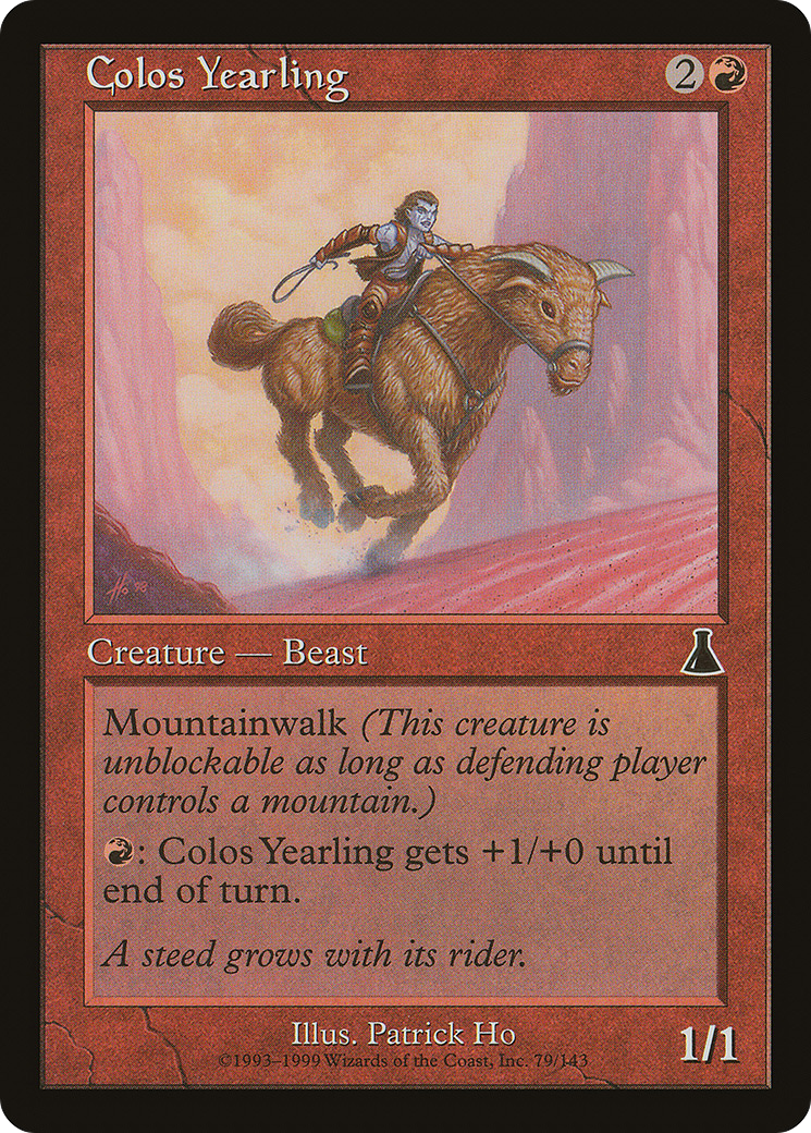 Colos Yearling (UDS-079) - Urza's Destiny - Premium MTG Single from Wizards of the Coast - Just $0.08! Shop now at Game Crave Tournament Store