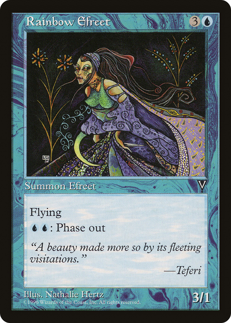 Rainbow Efreet (VIS-041) - Visions - Premium MTG Single from Wizards of the Coast - Just $0.17! Shop now at Game Crave Tournament Store