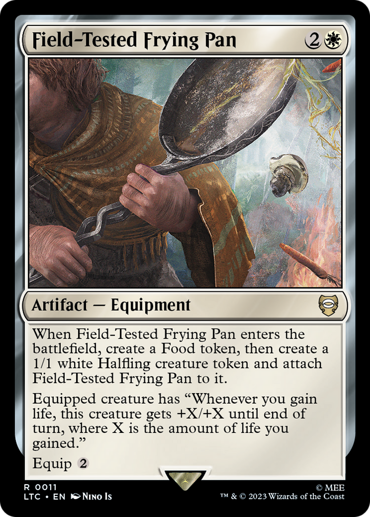 Field-Tested Frying Pan (LTC-011) - Tales of Middle-earth Commander - Premium MTG Single from Wizards of the Coast - Just $0.08! Shop now at Game Crave Tournament Store