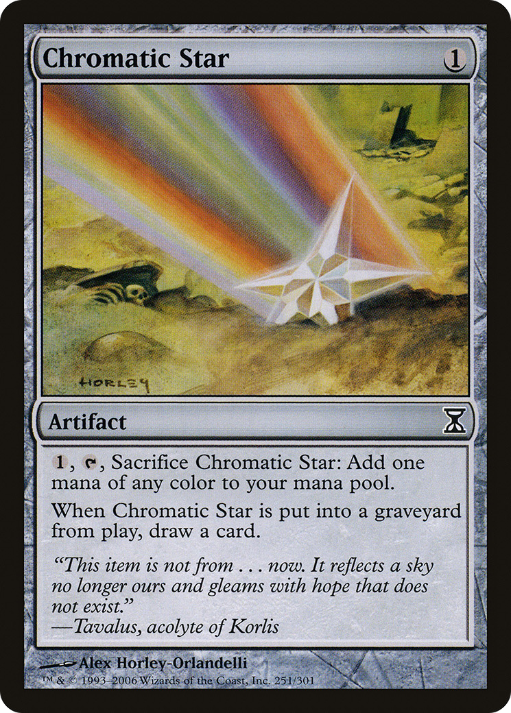 Chromatic Star (TSP-251) - Time Spiral - Premium MTG Single from Wizards of the Coast - Just $0.71! Shop now at Game Crave Tournament Store