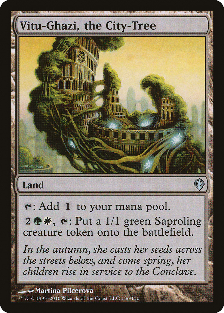 Vitu-Ghazi, the City-Tree (ARC-136) - Archenemy - Premium MTG Single from Wizards of the Coast - Just $0.25! Shop now at Game Crave Tournament Store