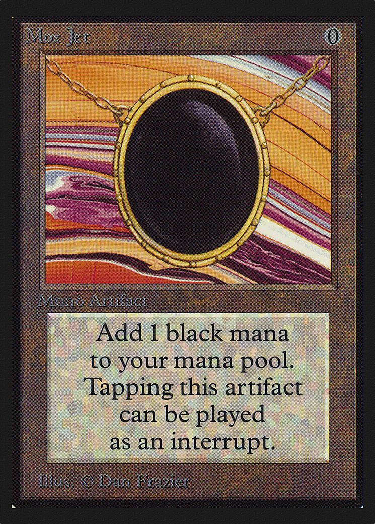 Mox Jet (CEI-263) - Intl. Collectors' Edition - Premium MTG Single from Wizards of the Coast - Just $533.31! Shop now at Game Crave Tournament Store