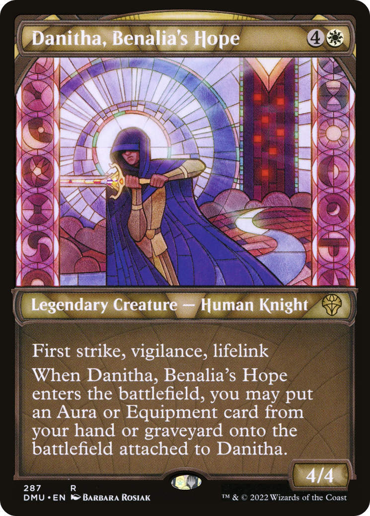 Danitha, Benalia's Hope (DMU-287) - Dominaria United: (Showcase) Foil - Premium MTG Single from Wizards of the Coast - Just $0.25! Shop now at Game Crave Tournament Store