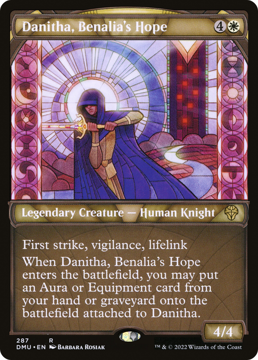 Danitha, Benalia's Hope (DMU-287) - Dominaria United: (Showcase) Foil - Premium MTG Single from Wizards of the Coast - Just $0.25! Shop now at Game Crave Tournament Store