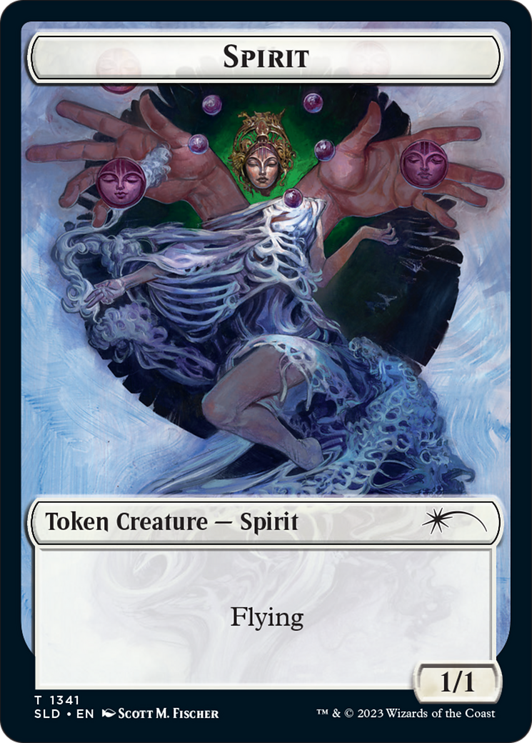 Spirit (SLD-1341) - Secret Lair Drop - Premium MTG Single from Wizards of the Coast - Just $4.61! Shop now at Game Crave Tournament Store