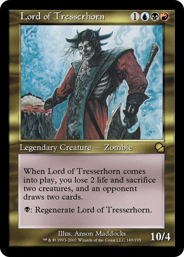 Lord of Tresserhorn (ME1-149) - Masters Edition - Premium MTG Single from Wizards of the Coast - Just $0! Shop now at Game Crave Tournament Store
