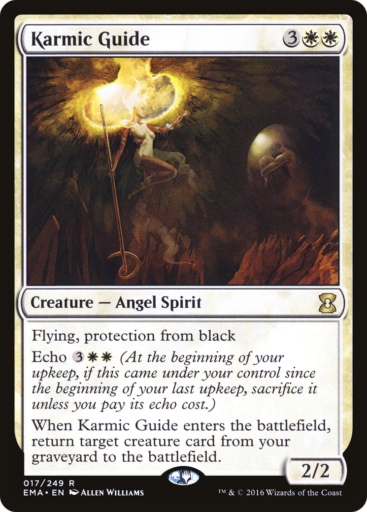 Karmic Guide (EMA-017) - Eternal Masters - Premium MTG Single from Wizards of the Coast - Just $0.11! Shop now at Game Crave Tournament Store