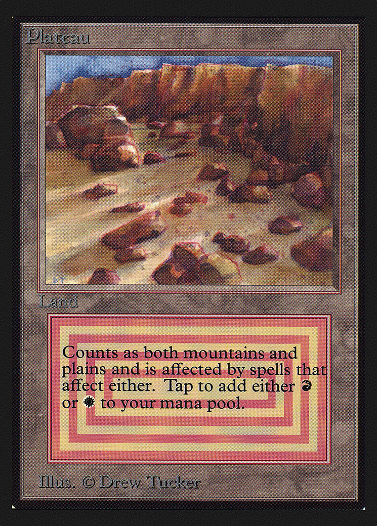 Plateau (CEI-280) - Intl. Collectors' Edition - Premium MTG Single from Wizards of the Coast - Just $42! Shop now at Game Crave Tournament Store