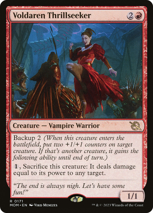 Voldaren Thrillseeker (MOM-171) - March of the Machine - Premium MTG Single from Wizards of the Coast - Just $0.08! Shop now at Game Crave Tournament Store