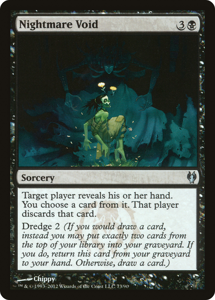 Nightmare Void (DDJ-073) - Duel Decks: Izzet vs. Golgari - Premium MTG Single from Wizards of the Coast - Just $0.25! Shop now at Game Crave Tournament Store