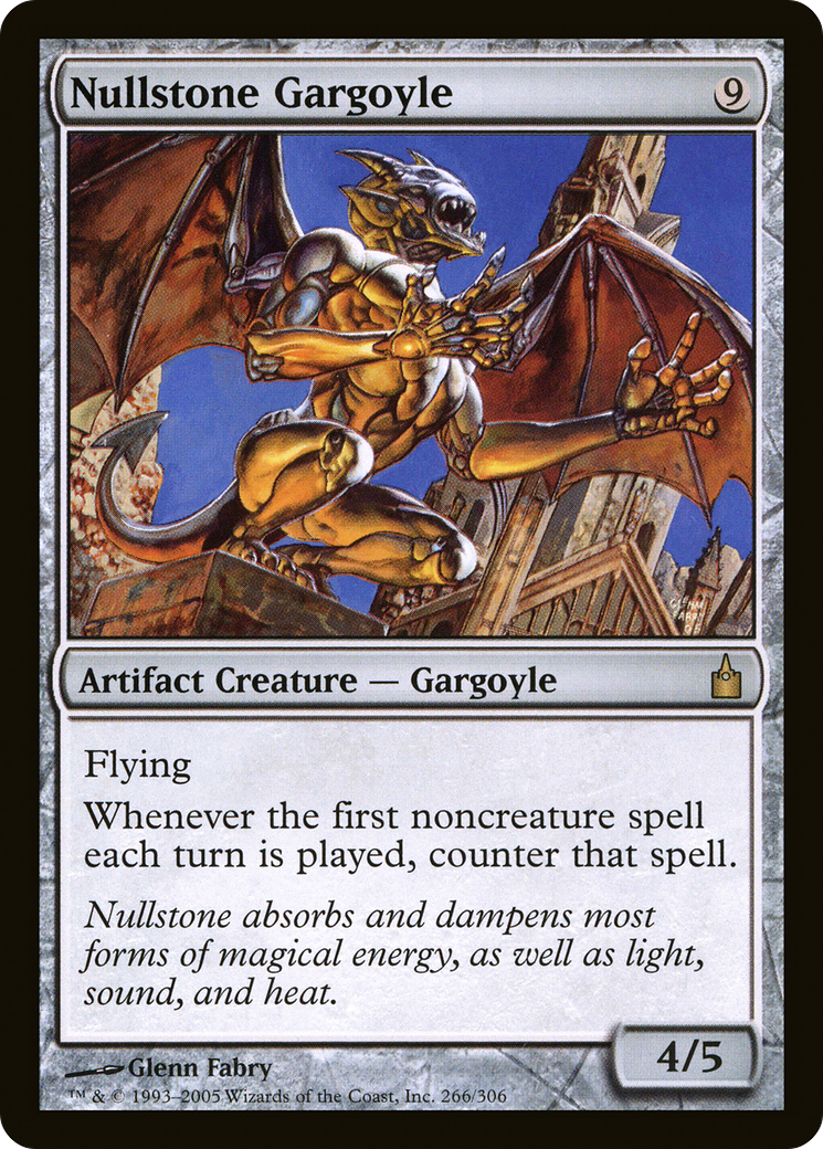 Nullstone Gargoyle (RAV-266) - Ravnica: City of Guilds - Premium MTG Single from Wizards of the Coast - Just $2.64! Shop now at Game Crave Tournament Store