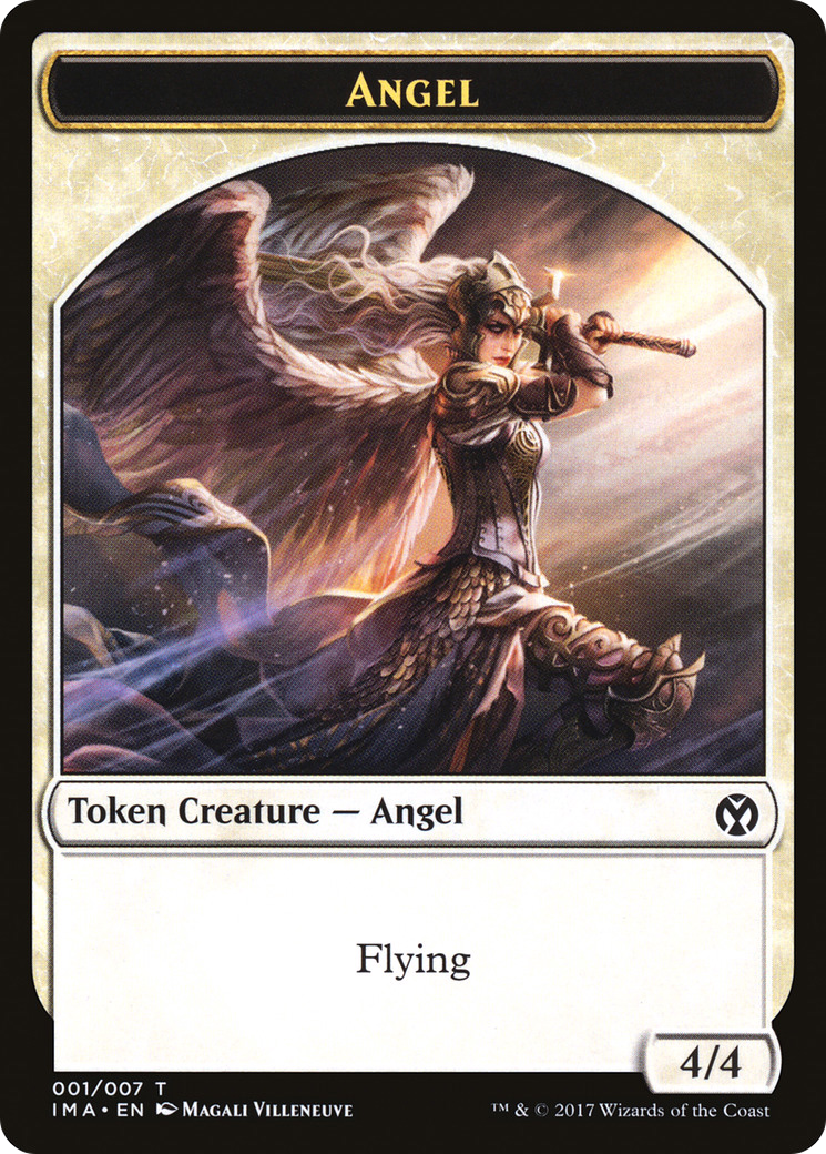 Angel (TIMA-001) - Iconic Masters Tokens - Premium MTG Single from Wizards of the Coast - Just $0.24! Shop now at Game Crave Tournament Store