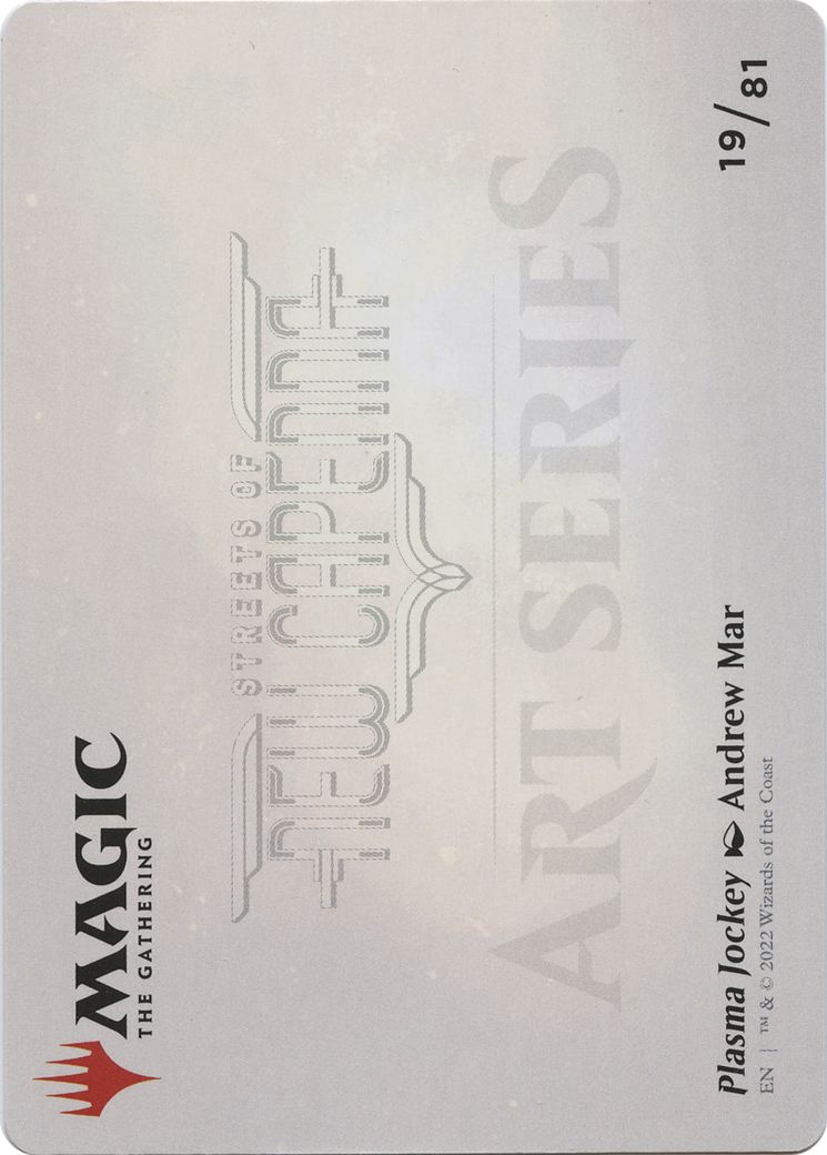 Plasma Jockey // Plasma Jockey (ASNC-019) - New Capenna Art Series (Borderless) Foil - Premium MTG Single from Wizards of the Coast - Just $0! Shop now at Game Crave Tournament Store